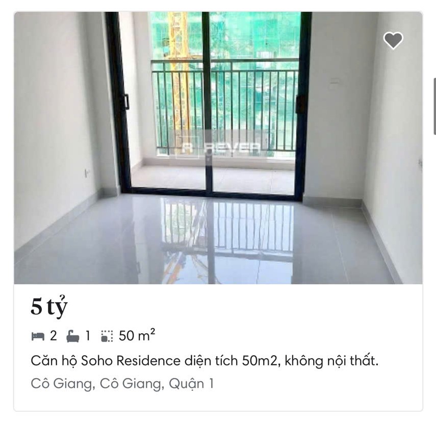 Căn Hộ Soho Residence